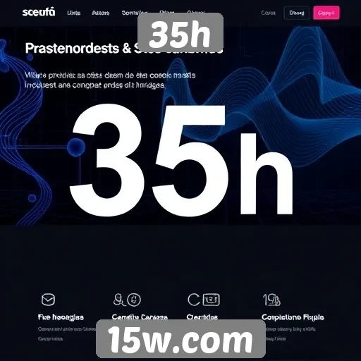 Análise das principais características do site 35h